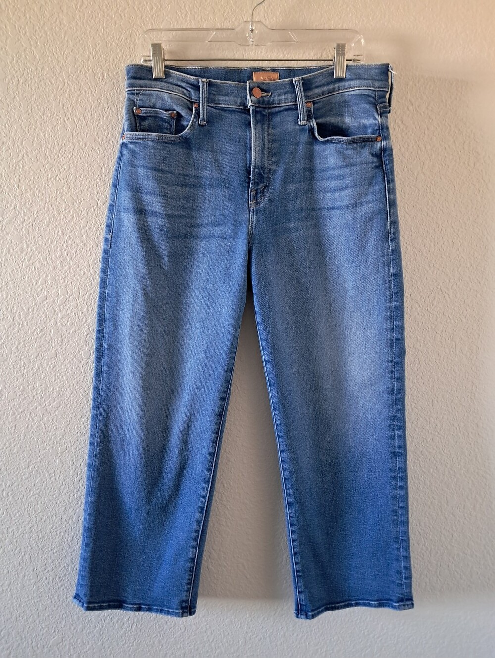 Lil Mother Mid Rise Rambler Zip Ankle Jeans Womens Size 32 Wash Piece by Piece